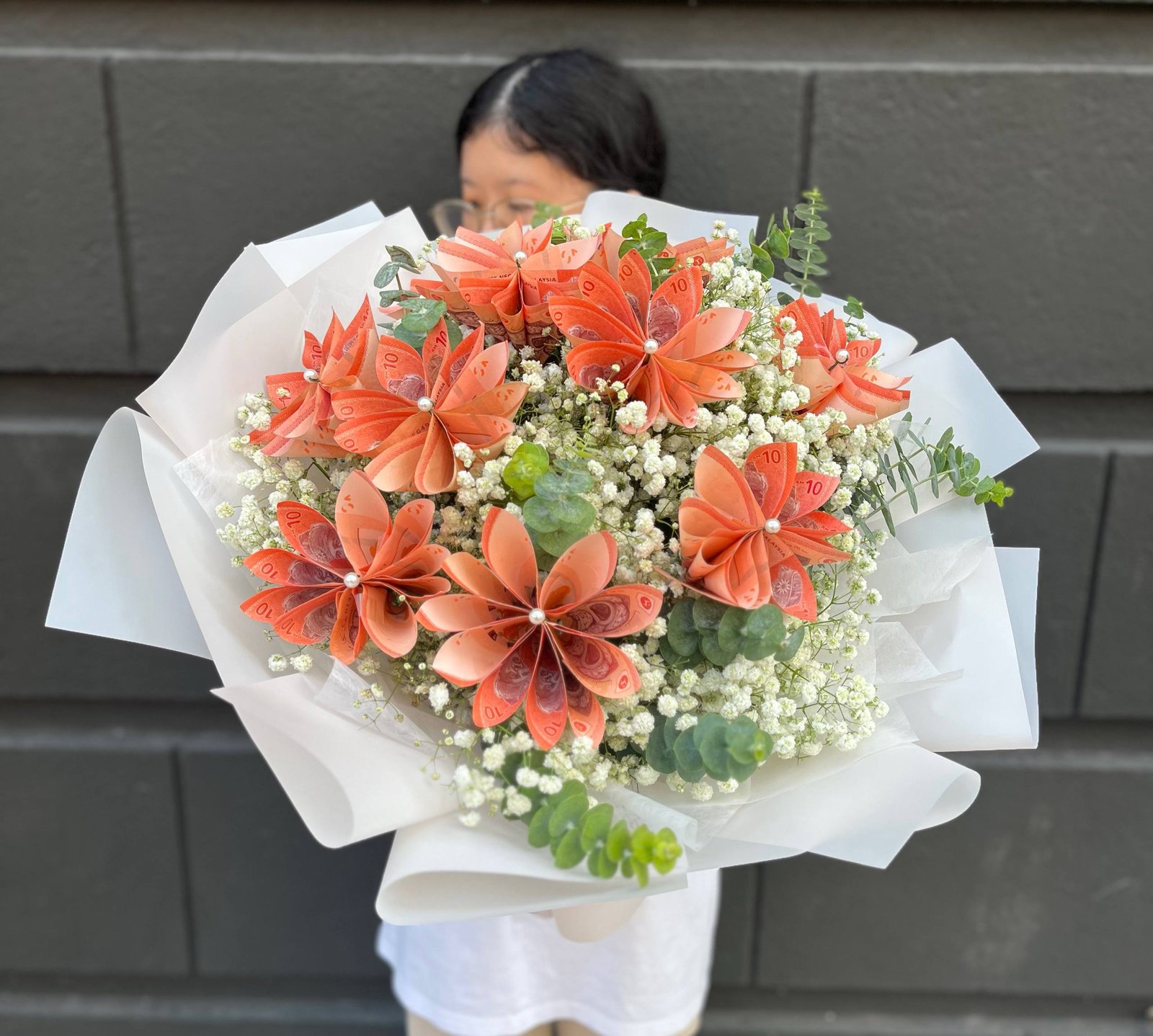 Fortune in Full Bloom Money Bouquet - Image 2