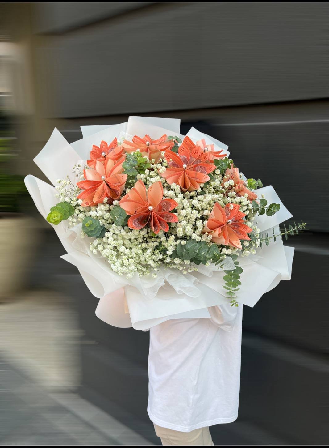 Fortune in Full Bloom Money Bouquet - Image 4