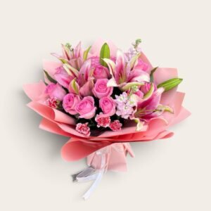 Grace in Every Hue Flower Bouquet