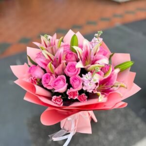Grace in Every Hue Flower Bouquet