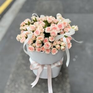 Peach Blossom Whispers Flower Bouquet