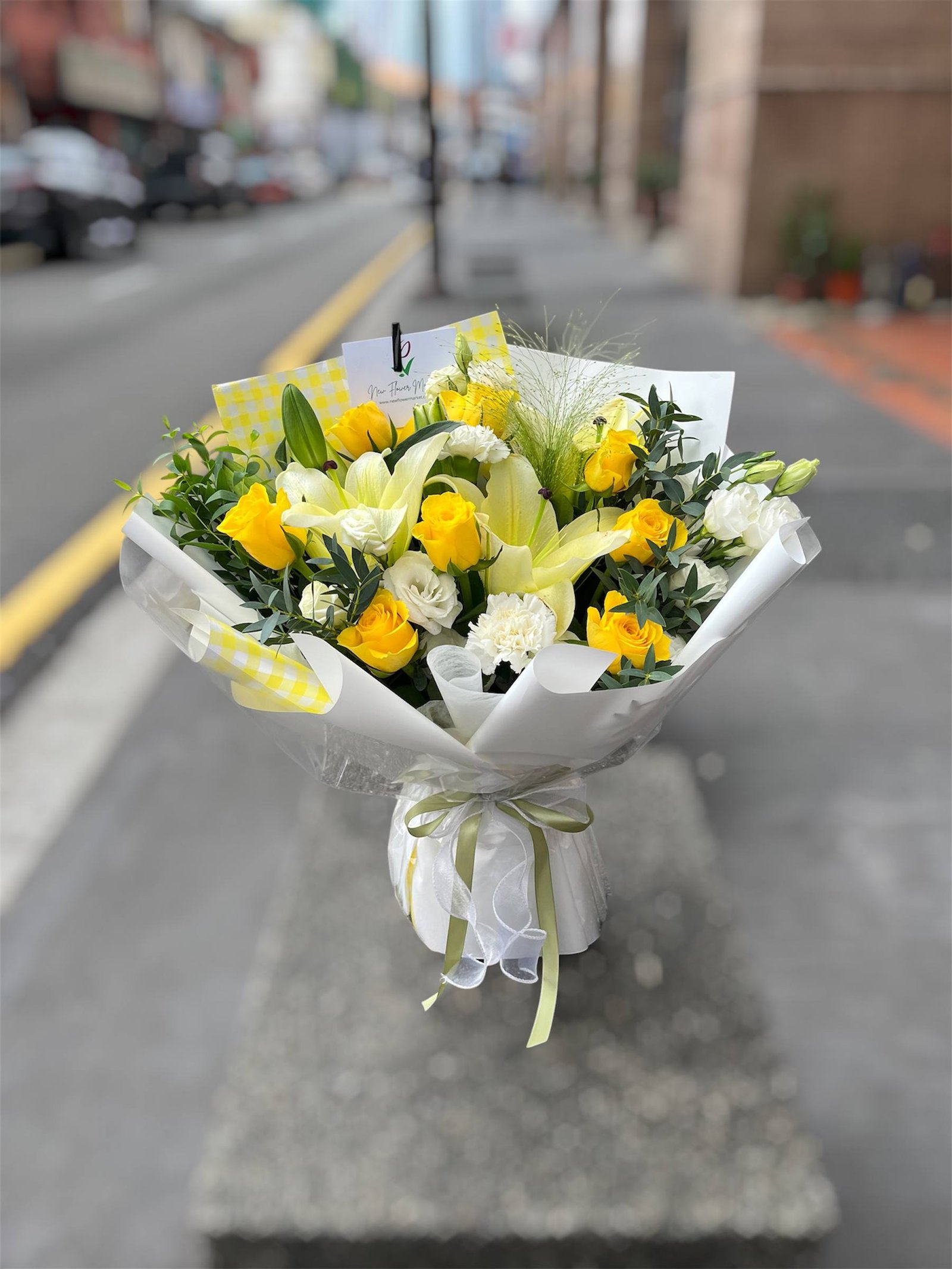 Dawn’s First Light Flower Bouquet