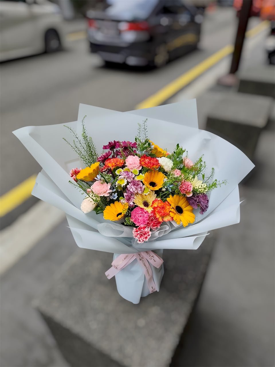 Warmth in Bloom Flower Bouquet - Image 2