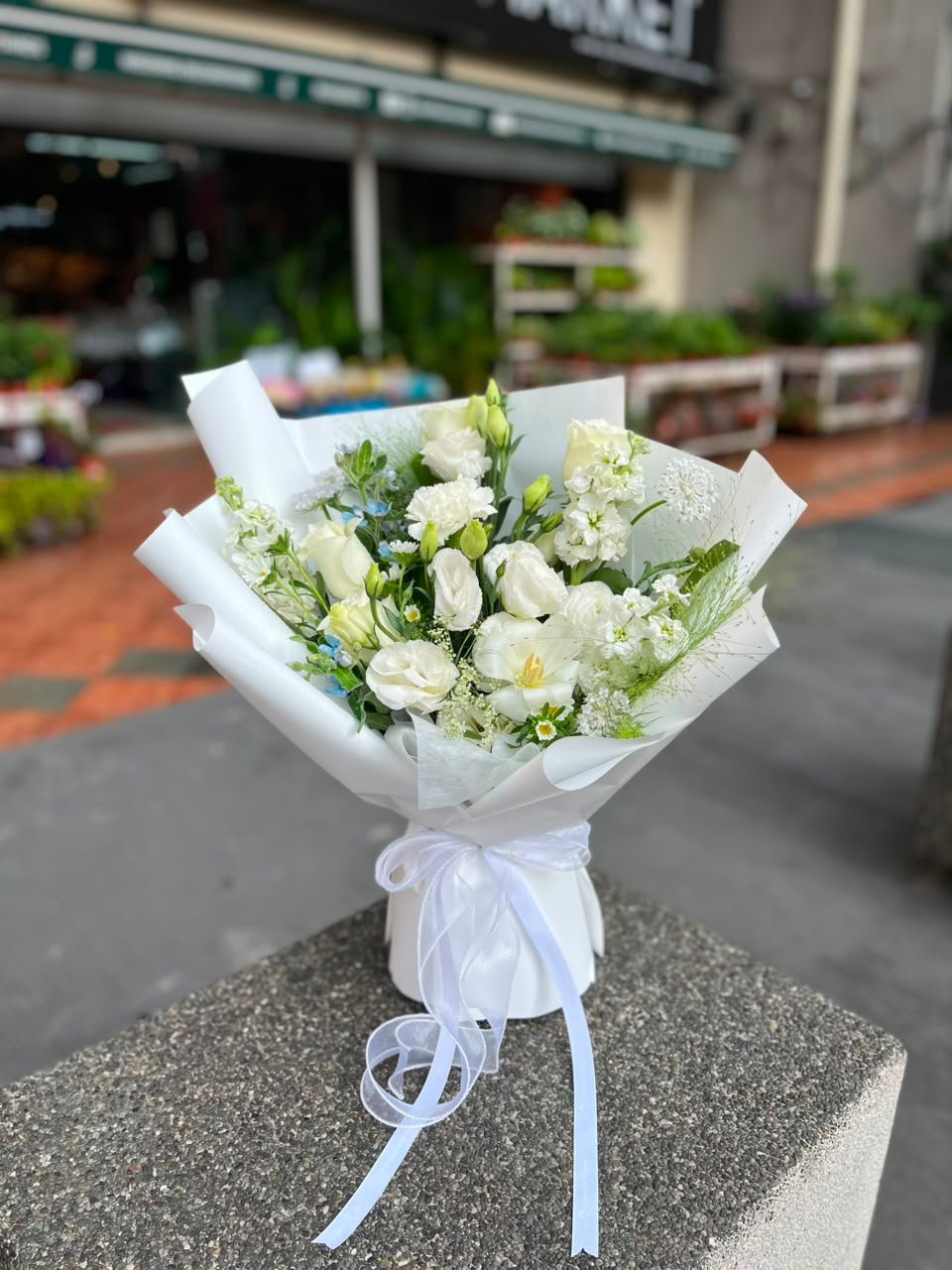Serenity in Bloom Flower Bouquet