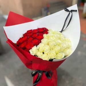 Love’s Dual Melody Flower Bouquet