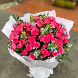 Flamingo Sky Flower Bouquet