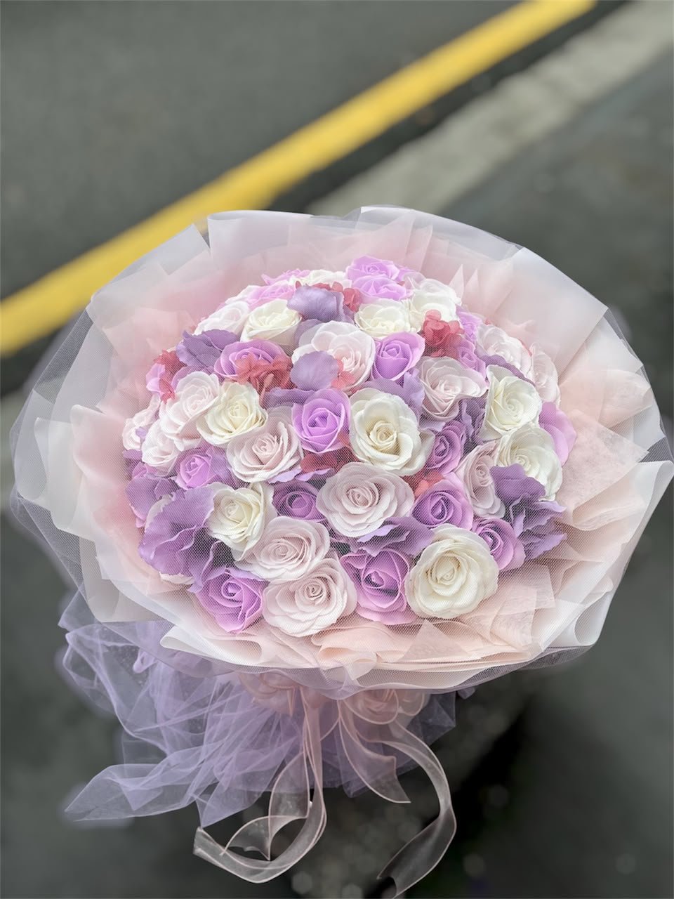 Enchanted Dreams Soap Flower Bouquet - Image 3