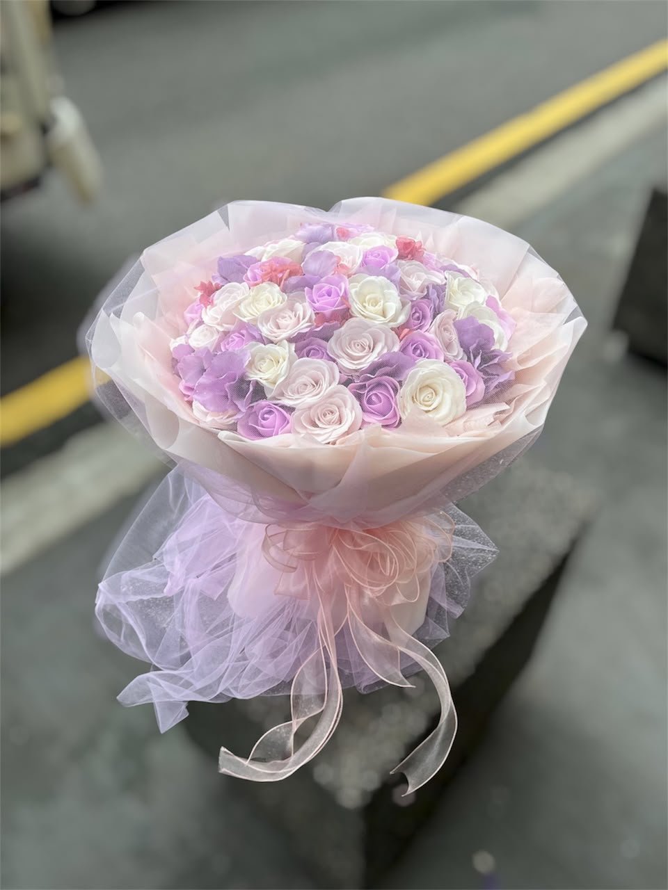Enchanted Dreams Soap Flower Bouquet - Image 4